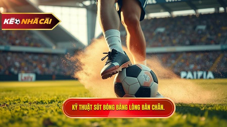 Tại sao kỹ thuật sút bóng bằng lòng bàn chân phải lại quan trọng?