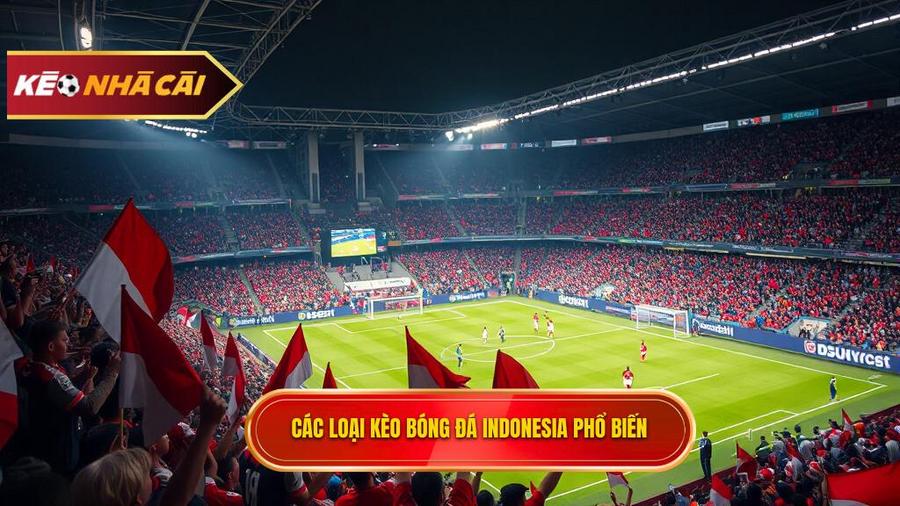 Các loại kèo bóng đá Indonesia phổ biến nhất hiện nay