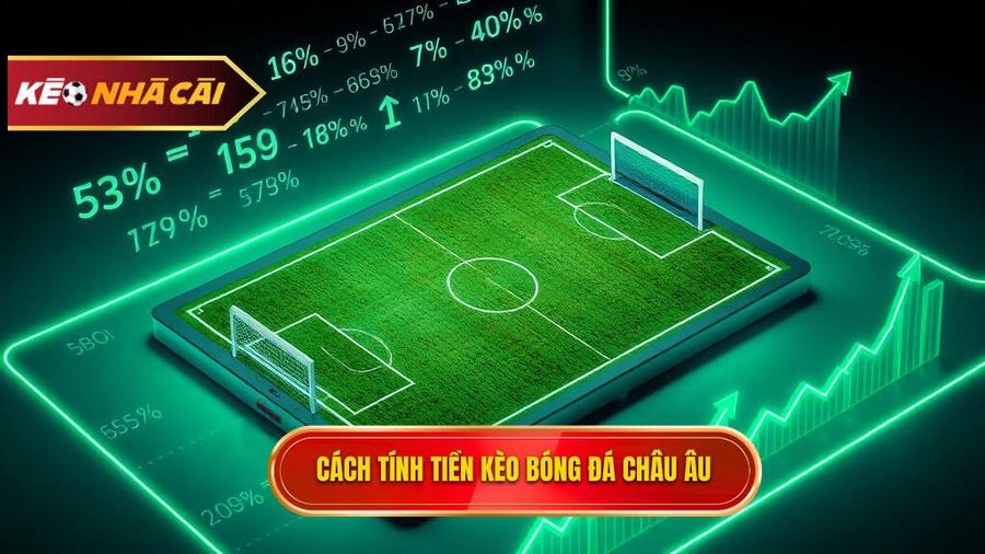 Cách tính tiền trong kèo bóng đá Châu Âu chi tiết